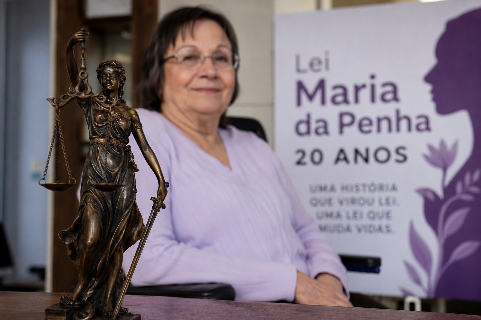 20 anos de uma lei que nasceu de uma sobrevivente