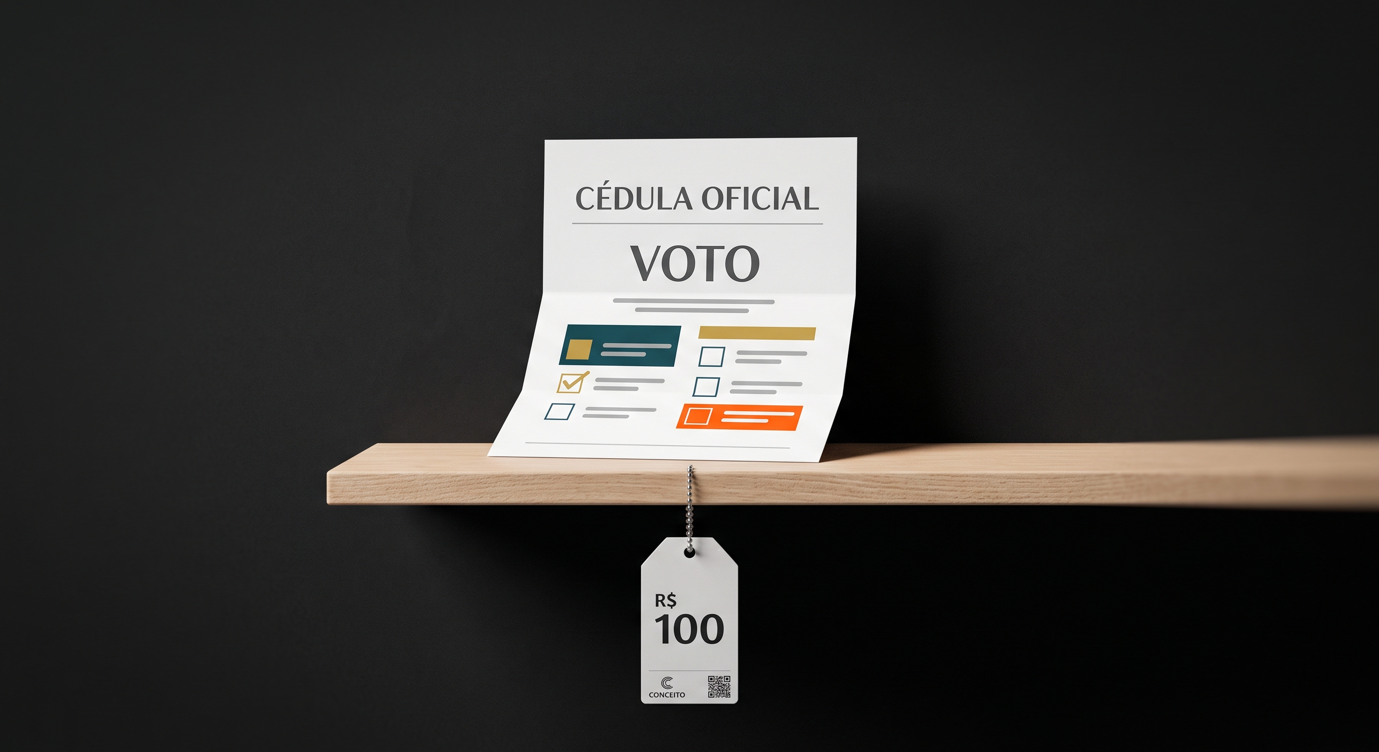 Recebi R$ 100 para votar em alguém. Se eu aceitar, também estou cometendo crime?